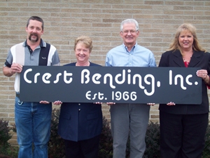 Crest Bending Inc. - Manufacturer of Custom and Customer Designed Tubing and Sheet Metal Products